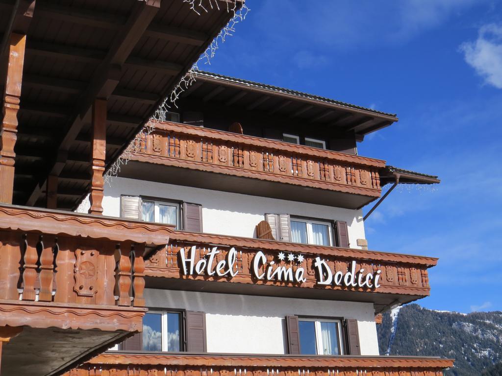 Hotel Cima Dodici Vigo di Fassa Buitenkant foto