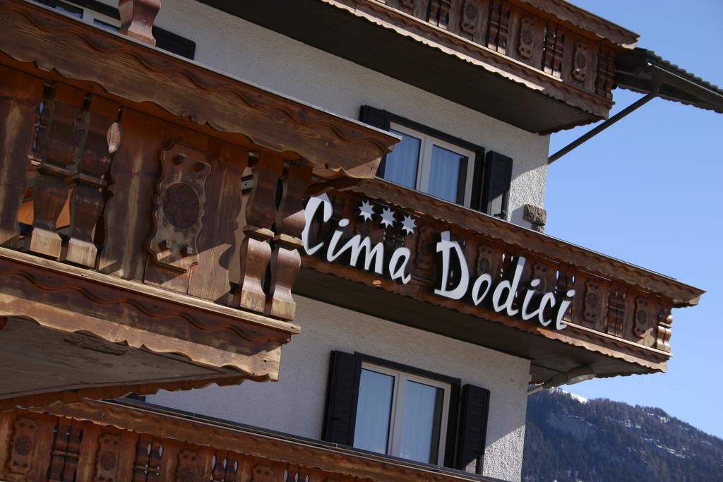 Hotel Cima Dodici Vigo di Fassa Buitenkant foto